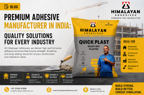 Premium Adhesive Manufacturer in India