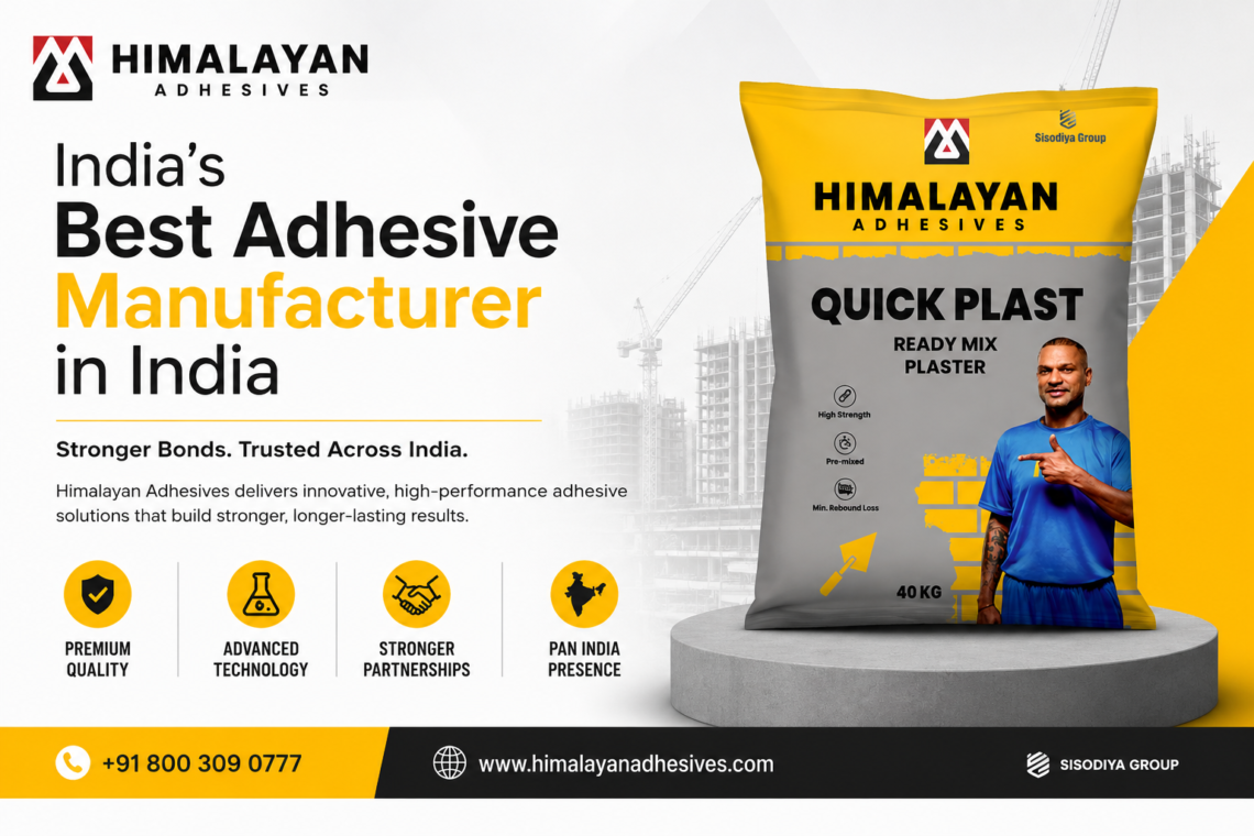 Best Adhesive Manufacturer in India